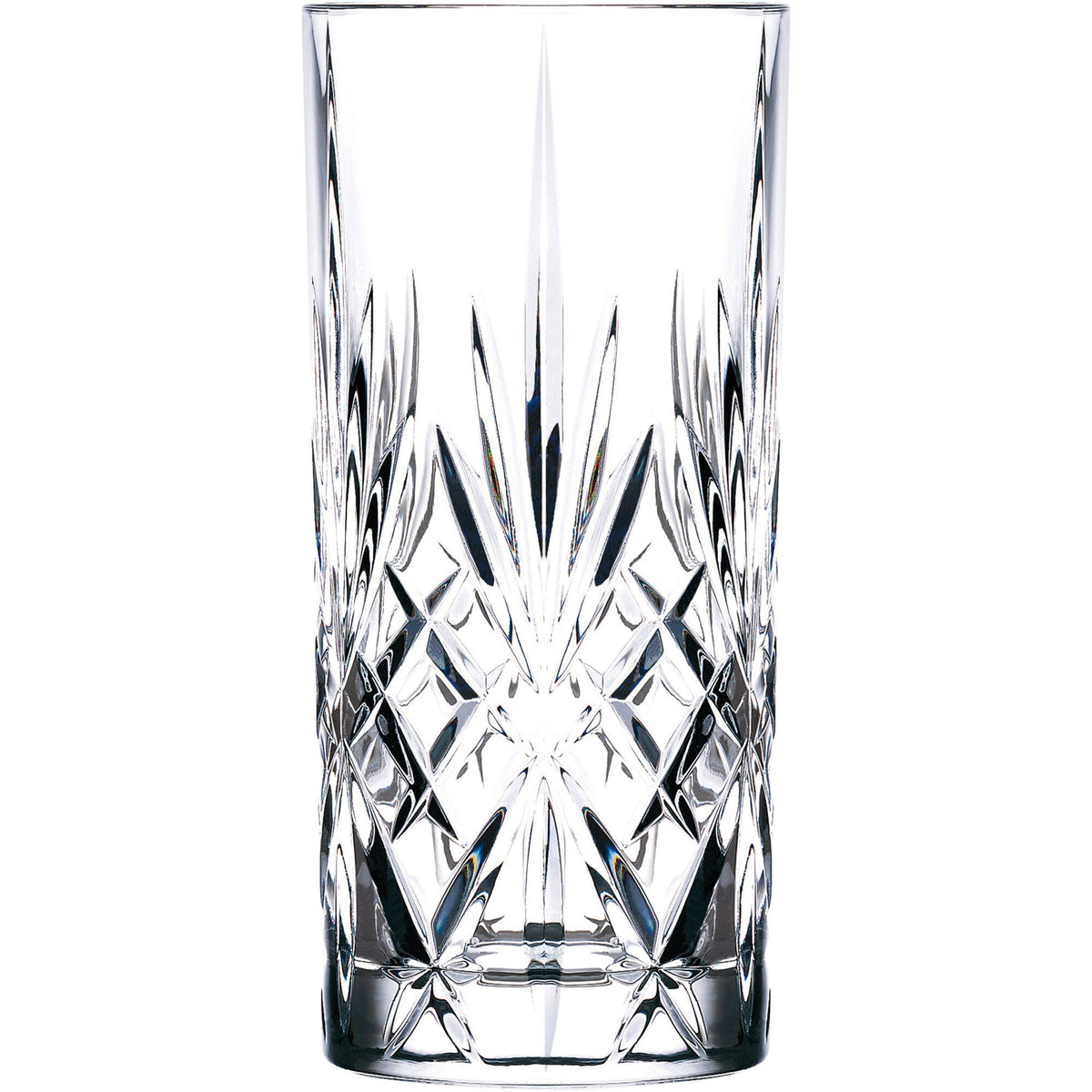 Lyngby Glas highballglas, sæt med seks transparente glas