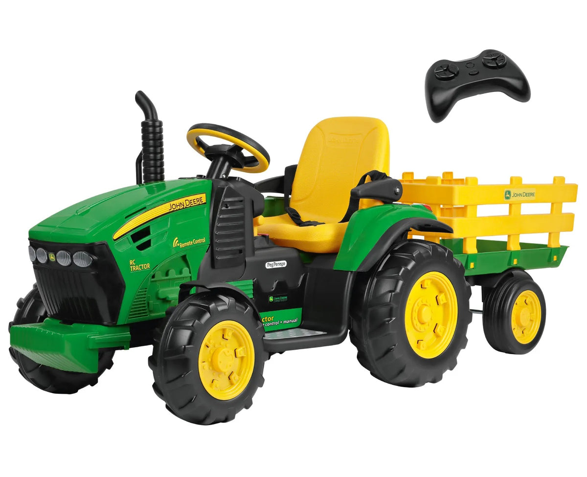 Se John Deere Ground Force EL Traktor m/anhænger+RC+Lithium 12V ✔ Kæmpe udvalg i Peg Perego - Køb online på udsalg og tilbud lige nu ✔ Billig fragt og hurtig levering - Varenummer: MMAction-28408 og 8005475430026 på lager - Udsalg på Elbiler til Børn 10-12V (2 x motor) Store besparelser – op til 67% - Spar stort på mere end 2.739 mærker