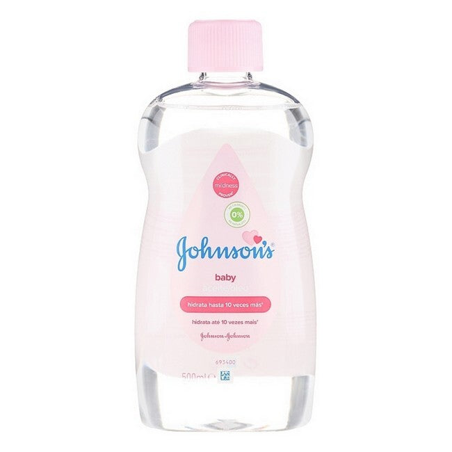 Johnson's Original Baby Oil, flaske på 500 ml
