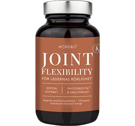 Se Nordbo Joint Flexibility 120 kap. ✔ Kæmpe udvalg i Nordbo - Køb online på udsalg og tilbud lige nu ✔ Lav fragtpris og hurtig levering - Varenummer: Helsegrossisten-57248 og 7350076867735 på lager - Udsalg på Sundhed > Led og knogler > Spar stort – op til 53% - Over 2.739 mærker med kæmpe udsalg