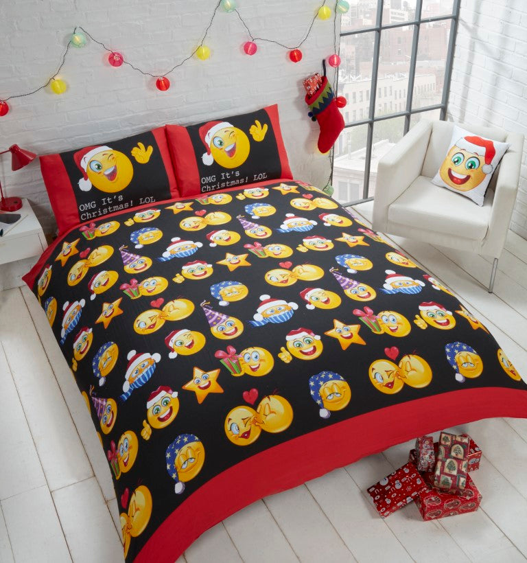 Se Jule Sengetøj ''OMG Det er jul! LOL'' til dobbeltdyne, 200x200cm ✔ Kæmpe udvalg i Bolig Magasin - Køb online på udsalg og tilbud lige nu ✔ Hurtig levering til lave fragtpriser - Varenummer: MMAction-209040 og 5027491259743 på lager - Udsalg på Jule Sengetøj Spar stort – op til 59% - Over 2.739 kendte mærker online