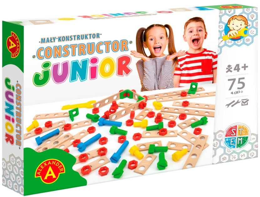 Se Junior Træ Konstruktionsbyggesæt 75 dele ✔ Kæmpe udvalg i Alexander - Køb online på udsalg og tilbud lige nu ✔ Super billig fragt og lynhurtig levering - Varenummer: MMAction-2182561 og 5906018025613 på lager - Udsalg på Træ Konstruktionsbyggesæt Store besparelser – op til 71% - 2.739+ mærker til skarpe priser