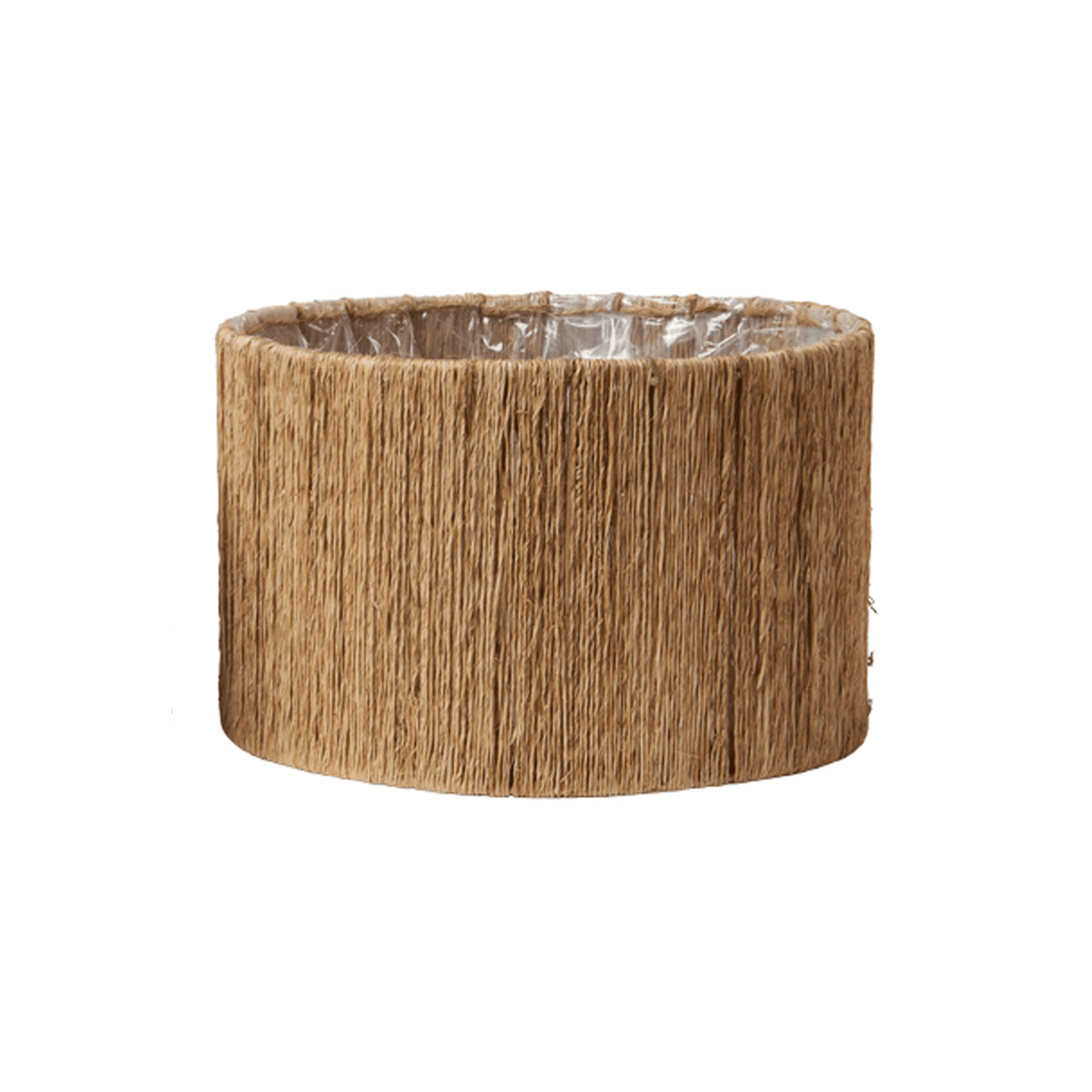 Plantekurv i jute med diameter 25 cm