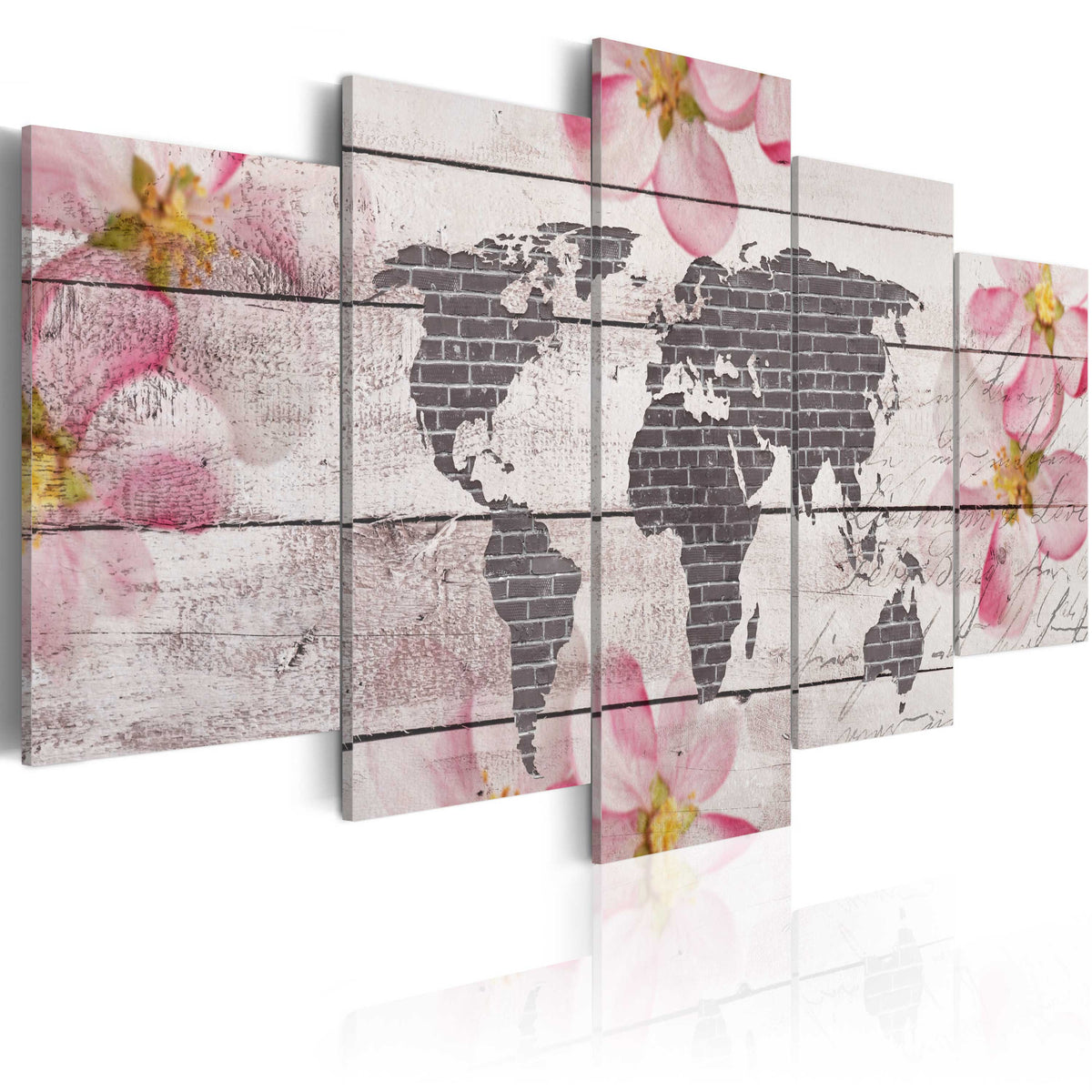 Se ARTGEIST verdenskort, 5-delt - Subtle World - Flere størrelser 100x50 ❤ Kæmpe udvalg i Artgeist - Køb online på udsalg og tilbud lige nu ❤ Hurtig levering til lave fragtpriser - Varenummer: Boboonline-65773-16337 og barcode / Ean: 5903143941986 på lager - Udsalg på Interiør,Billeder og andet til væggen,Verdenskort Få op til 67% i rabat - Tusindvis af varer fra over 2.739 brands