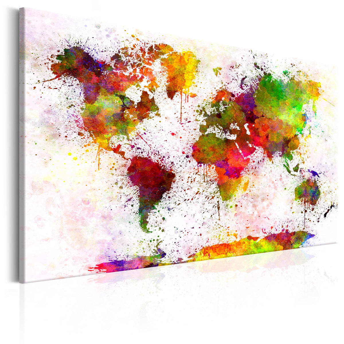 Se ARTGEIST Artistic World - Elegant verdenskort i farverigt design trykt på lærred - Flere størrelser 120x80 ❤ Kæmpe udvalg i Artgeist - Køb online på udsalg og tilbud lige nu ❤ Meget billig fragt og hurtig levering: 1 - 2 hverdage - Varenummer: Boboonline-56309-14192 og barcode / Ean: 5903301935116 på lager - Udsalg på Interiør,Billeder og andet til væggen,Verdenskort Spar op til 51% - Over 785 kendte brands på udsalg