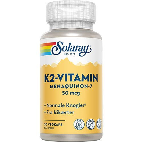 Se Solaray K2-vitamin 50 mcg ✔ Kæmpe udvalg i Solaray - Køb online på udsalg og tilbud lige nu ✔ Billig fragt • Hurtig levering - Varenummer: Helsegrossisten-7298 og 76280787450 på lager - Udsalg på Sundhed > Solaray > K-vitamin Store besparelser – op til 77% - Shop over 2.281 kendte mærker på udsalg