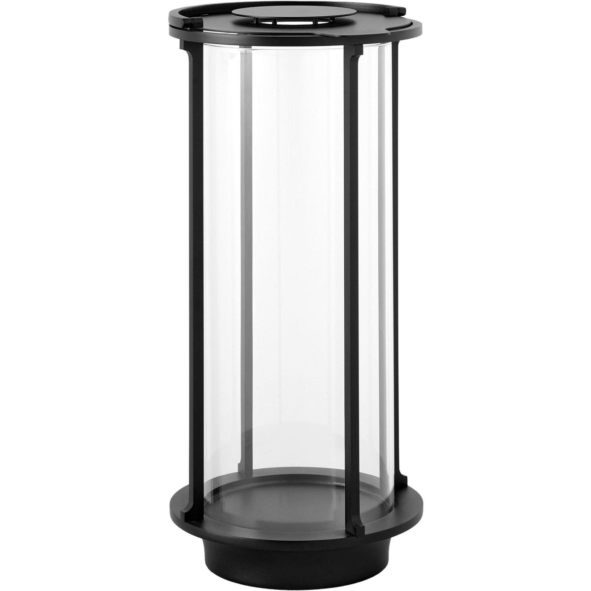 &Tradition Collect Hurricane lanterne med glas og base i pulverlakeret stål