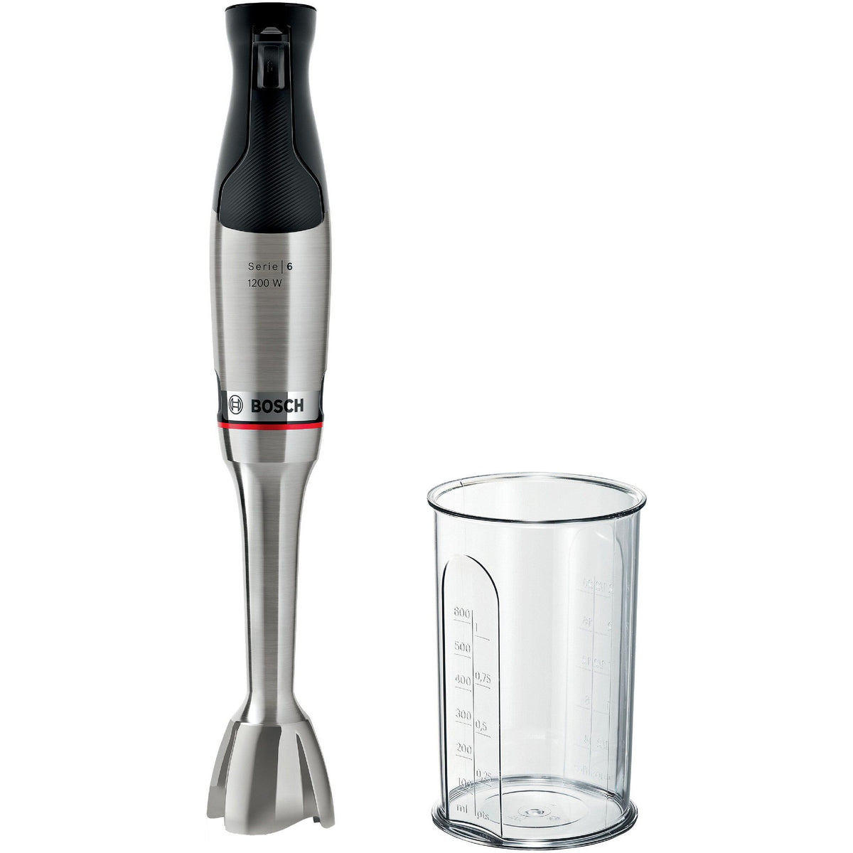 Bosch Serie 6 ErgoMaster MSM6M810 stavblender i rustfrit stål