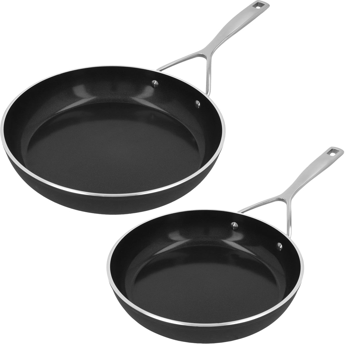 Demeyere Alu Pro 5 sæt med to stegepander på 24 og 28 cm