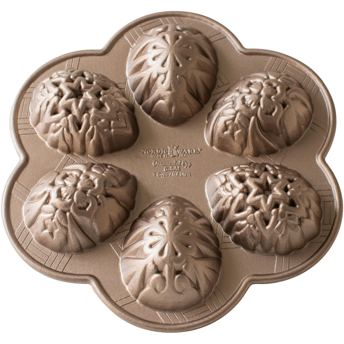 Nordic Ware Ornamental Egg bageform til kager i ægform