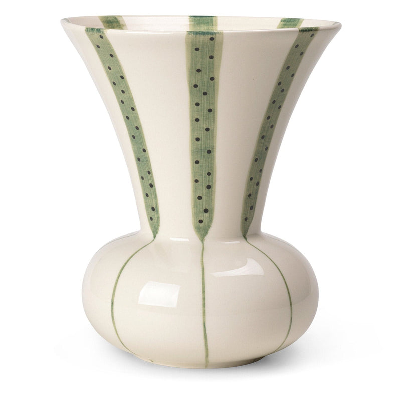 Se Kähler Signature vase, 20 cm, grøn ✔ Kæmpe udvalg i Kähler ✔ Meget billig fragt og hurtig levering: 1 - 2 hverdage - Varenummer: KTO-690480 og barcode / Ean: &