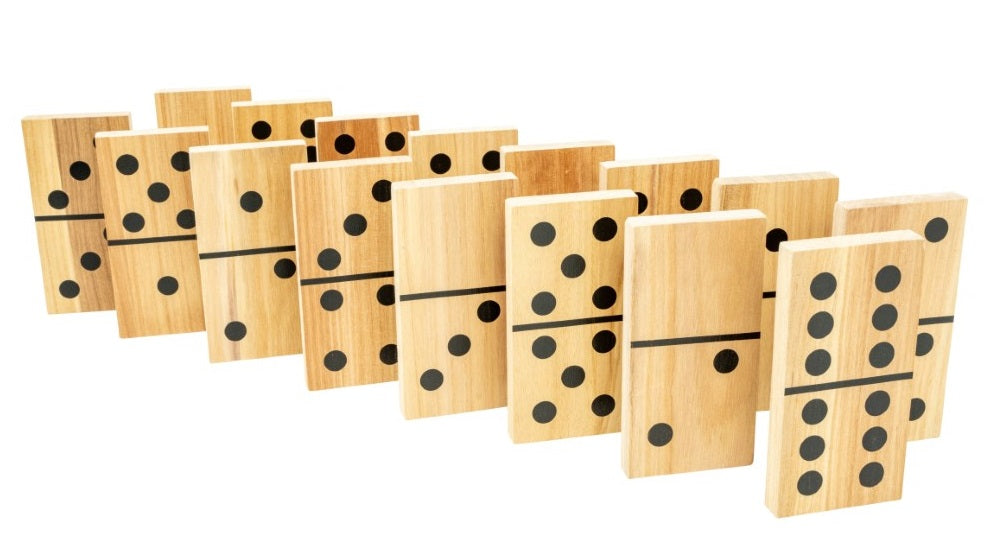 Se Kæmpe Domino XL havespil i Træ ✔ Kæmpe udvalg i TP - Køb online på udsalg og tilbud lige nu ✔ Lav fragtpris og hurtig levering - Varenummer: MMAction-32234006 og 5021854101229 på lager - Udsalg på Havespil til børn Store besparelser – op til 71% - Store besparelser på over 2.281 mærker