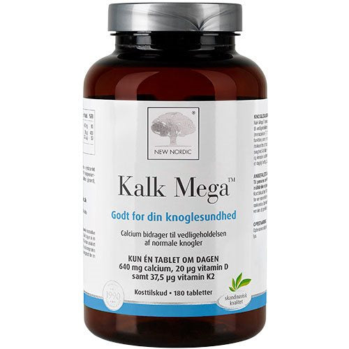Se New Nordic Kalk Mega 180 tabl. ✔ Kæmpe udvalg i New Nordic - Køb online på udsalg og tilbud lige nu ✔ Lav fragtpris og hurtig levering - Varenummer: Helsegrossisten-45279 og 5021807013623 på lager - Udsalg på Mineraler > Calcium/kalk > Led og knogler Spar stort – op til 59% - Over 2.739 mærker med kæmpe udsalg
