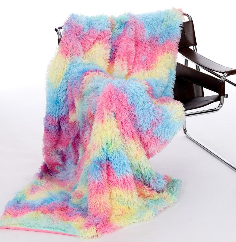 Se KANGURU Rainbow Plaid / Tæppe 130 x 170 cm ✔ Kæmpe udvalg i KANGURU - Køb online på udsalg og tilbud lige nu ✔ Billig fragt og hurtig levering - Varenummer: MMAction-2131320 og 8006843013209 på lager - Udsalg på Plaider / Ponchoer Spar helt op til 57% - Over 739 kendte mærker på udsalg
