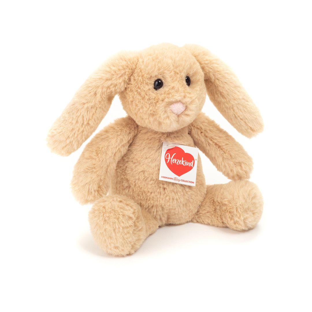 Lille blød beige kaninbamse Anny fra Teddy Hermann