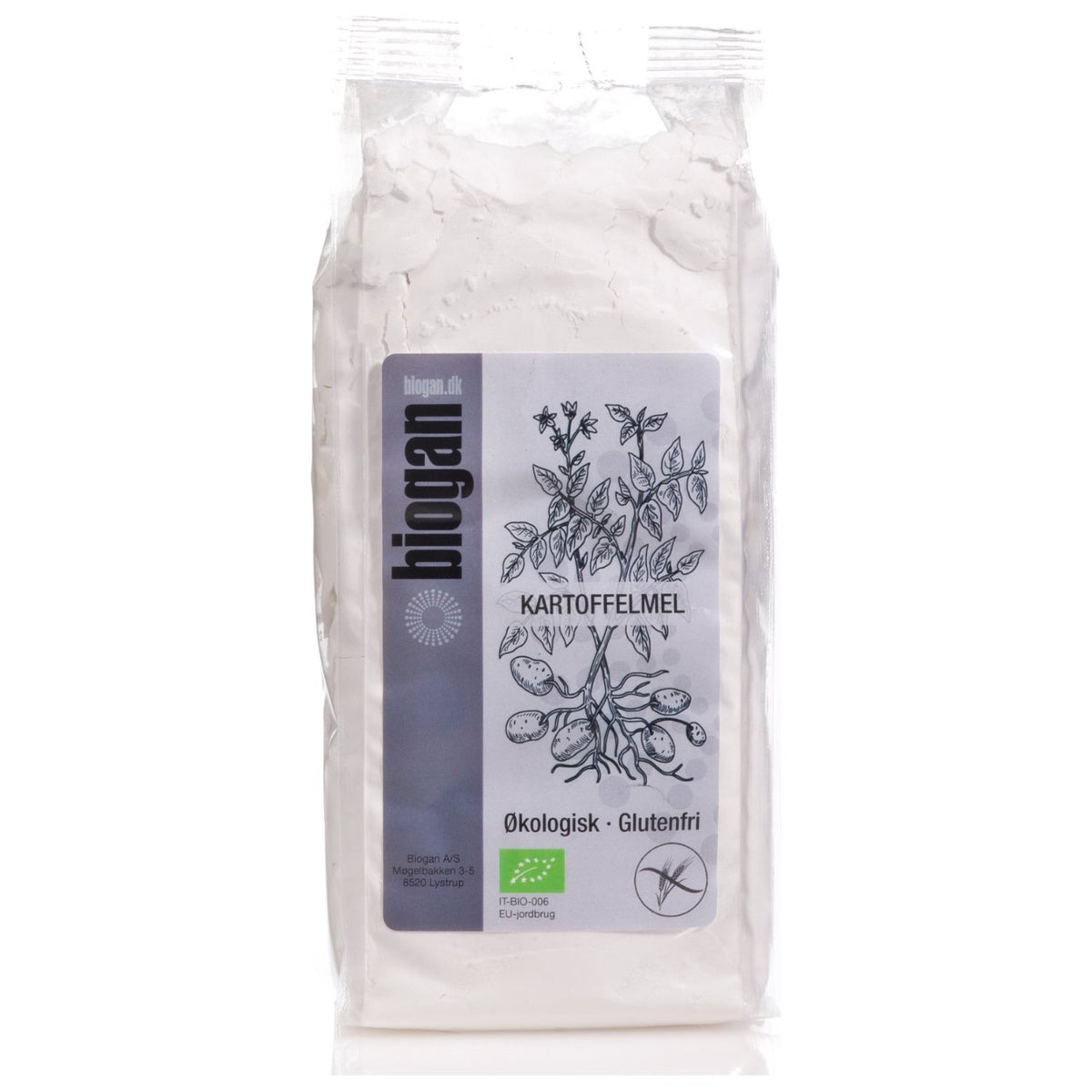 Økologisk kartoffelmel fra Italien, Biogan, 500 gram