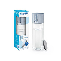 Lyseblå Brita Vital vandflaske med indbygget filter
