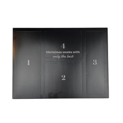 Luksus adventskalender med fire eksklusive smagsrejser til december