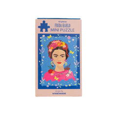 ViSSEVASSE mini puslespil med motiv af Frida Kahlo