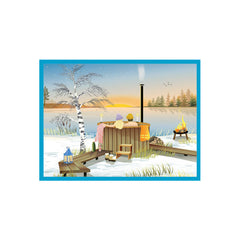 ViSSEVASSE puslespil Winter med 300 brikker