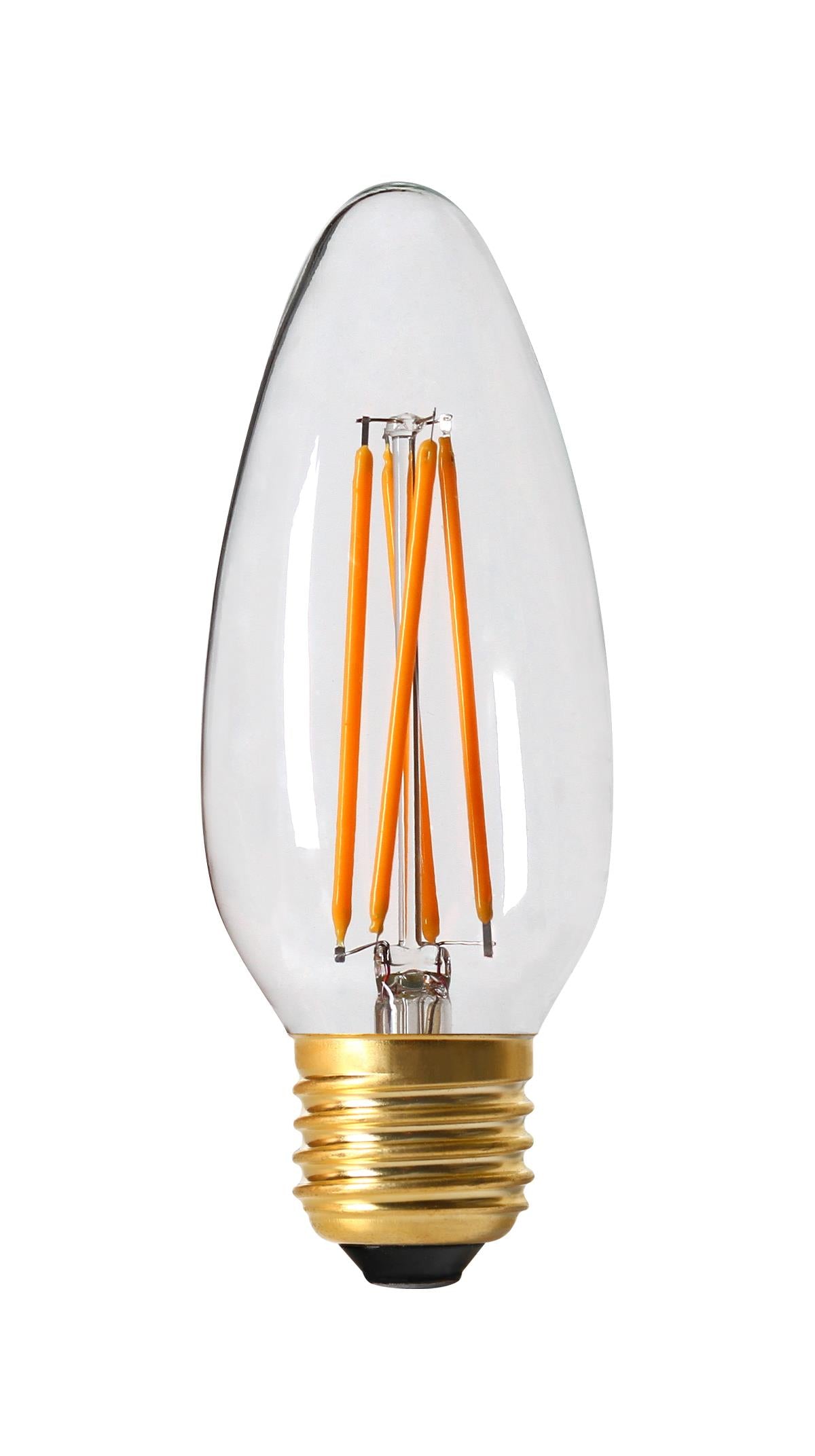 E27 LED kirkekerte pære på 3,5 W fra Danlamp