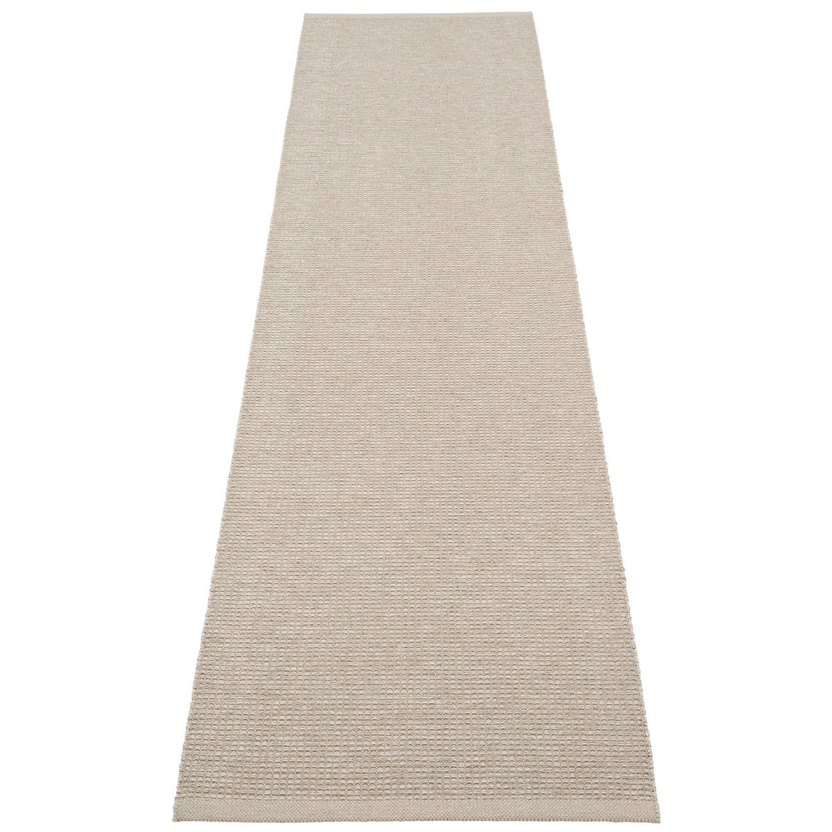 Pappelina Emm gulvtæppe 300 x 70 cm i farven linen/linen