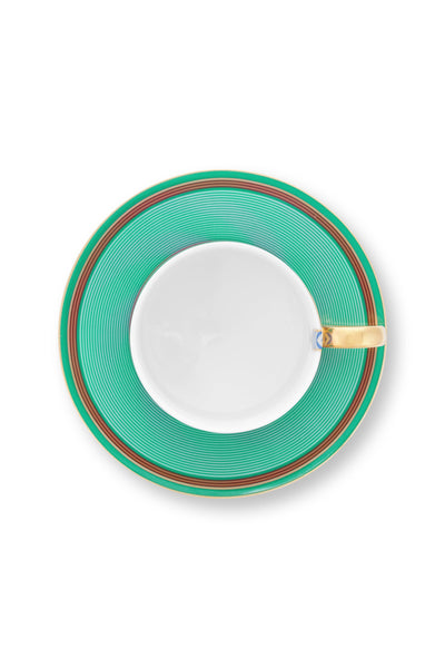 Se tilbud på Cup & Saucer Chique Stripes Pink-Green 220ml! Billigt udsalg på Pip Studio. Hurtig levering, 1-2 hverdage. Varenummer: CADEC-51.004.161. Spar op til 62%.