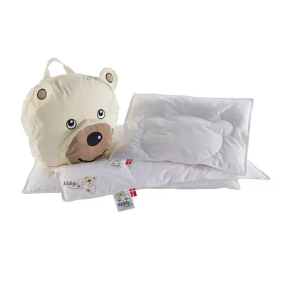 Se billigt tilbud på KIDDY Moskus babysæt pude+dyne! Udsalg på Ringsted Dun - Køb online nu! Hurtig levering, billig fragt. Varenummer: HOMFEE-3565. Spar op til 51%.