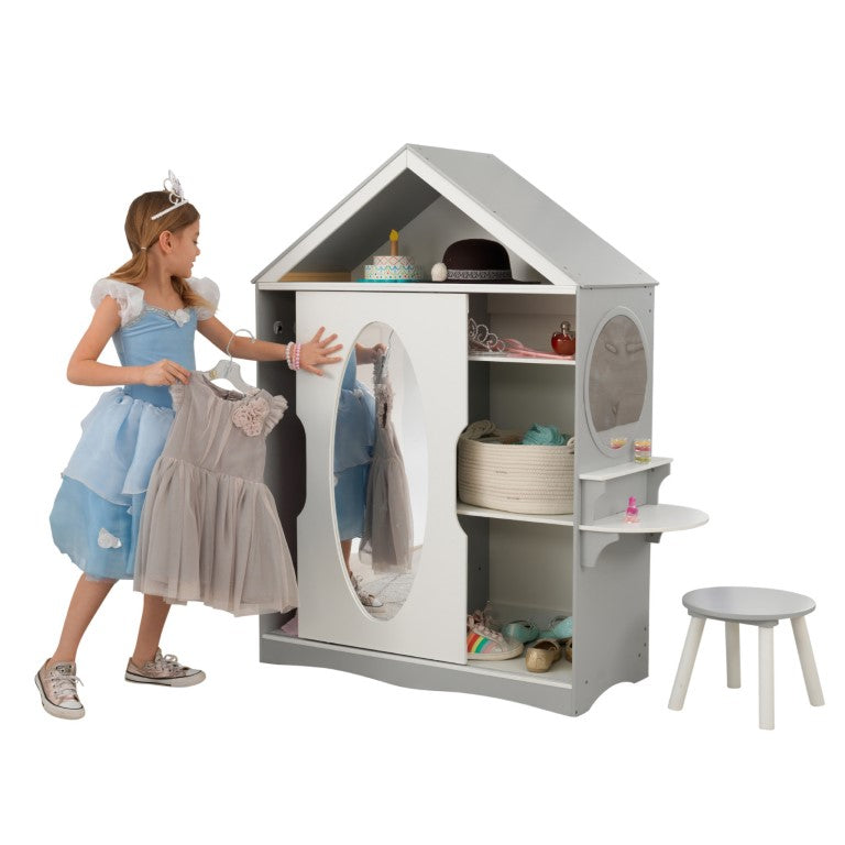 Se Kidkraft Dress Up Garderobeskab m/spejl ✔ Kæmpe udvalg i Kidkraft - Køb online på udsalg og tilbud lige nu ✔ Lav fragtpris og hurtig levering - Varenummer: MMAction-16313040 og 706943130407 på lager - Udsalg på Børne Sminkeborde Spar stort – op til 53% - Over 2.739 kendte mærker online