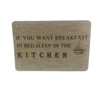 Se Metalskilt - If You Want Breakfast ✔ Kæmpe udvalg i  Satana ✔ Hurtig levering: 1 - 2 Hverdage samt billig fragt - Varenummer: STAA-283144 og barcode / Ean:  på lager - Udsalg på BOLIG > Metalskilte Spar op til 54% - Over 1354 kendte brands på udsalg