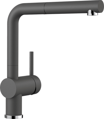 Se BLANCO LINUS-S Silgranit®-look, med udtræksbruser - Klippegrå på udsalg! Billig fragt & hurtig levering. Køb online nu!