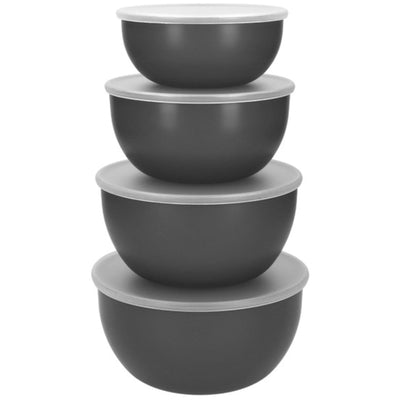 Se KitchenAid Söt med 4 skåle med låg, charcoal grey ❤ Stort online udvalg i KitchenAid ❤ Meget billig fragt og hurtig levering: 1 - 2 hverdage - Varenummer: KTO-KQG176OSCGG og barcode / Ean: '5057982103873 på lager - Udsalg på Skålesæt Spar op til 65% - Over 1354 design mærker på udsalg