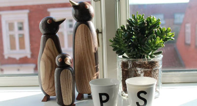 LSDesign Pingvin Ralle H 15 cm.