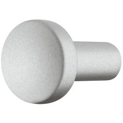 Häfele Design H1340 knopgreb i aluminiumsfarvet lakeret zinklegering