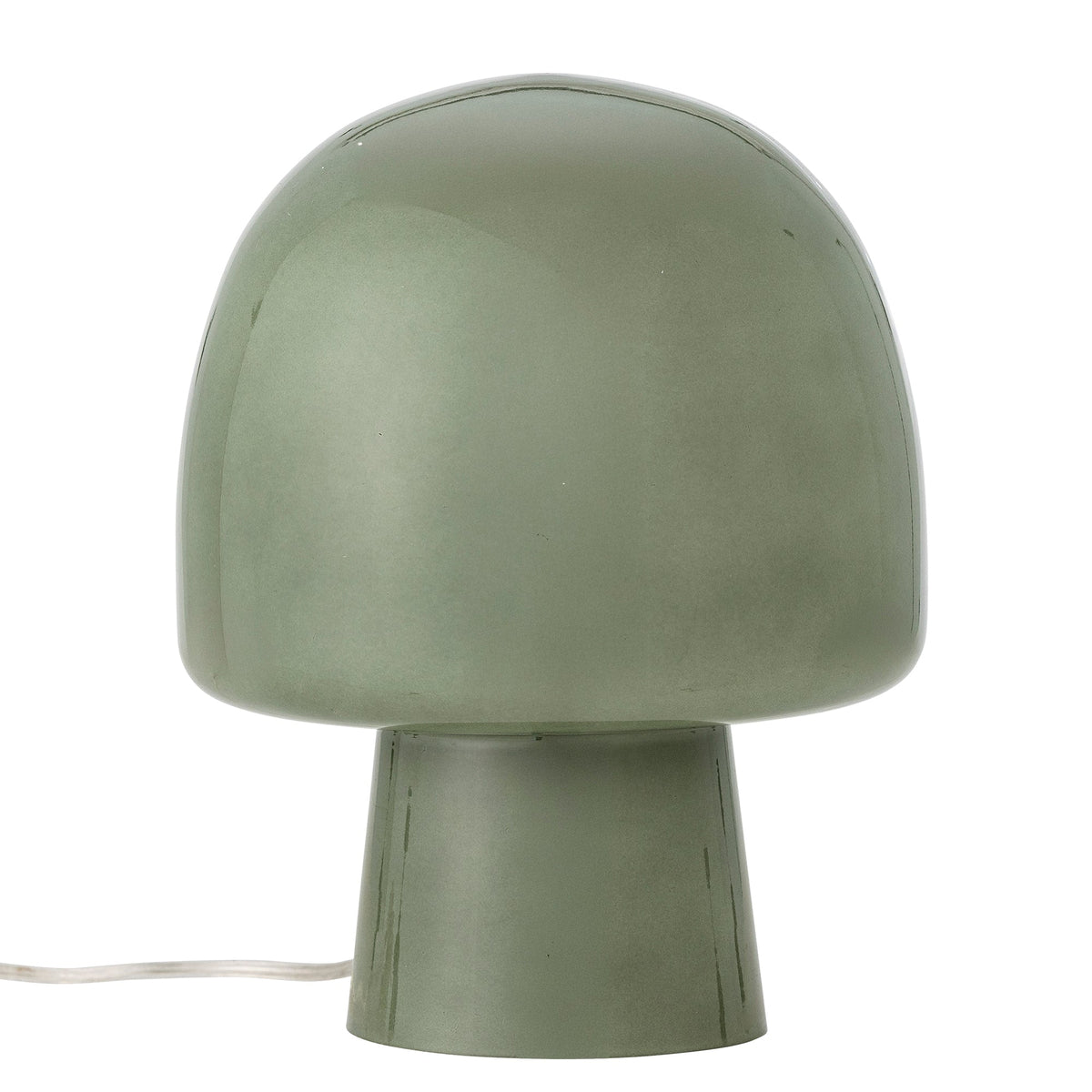 Grøn Paddy bordlampe i glas fra Bloomingville