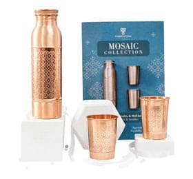 Se Kobber gavesæt Mosaic (1x900ml+2x300ml) ❤ Kæmpe udvalg i KopK ❤ Hurtig levering: 1 - 2 Hverdage samt billig fragt - Varenummer: HG-55114 og barcode / Ean: '4260563290355 på lager - Udsalg på Drikkedunke > > Spar op til 58% - Over 1334 design mærker på udsalg