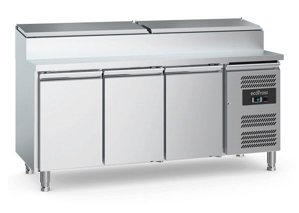 Combisteel Ecofrost koldjomfru med tre døre til professionelt køkken