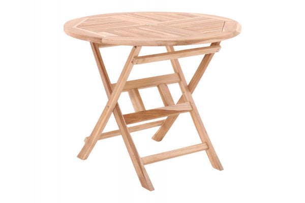 Se Køln Teak Foldebord - Ø 90 cm ❤ Kæmpe udvalg i CLASSIC TEAK - Køb online på udsalg og tilbud lige nu ❤ Hurtig levering til lave fragtpriser - Varenummer: Havemøbelland-DK1243 og barcode / Ean: 5740002304373 på lager - Udsalg på HAVEBORDE - Teak haveborde Op til 57% rabat - Mere end 2.739 populære mærker på tilbud
