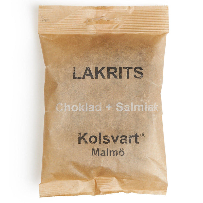 Se Kolsvart Chokolade + Salmiak-saltlakrids, 120 g ✔ Kæmpe udvalg i Kolsvart ✔ Meget billig fragt og hurtig levering: 1 - 2 hverdage - Varenummer: KTO-401010 og barcode / Ean: &