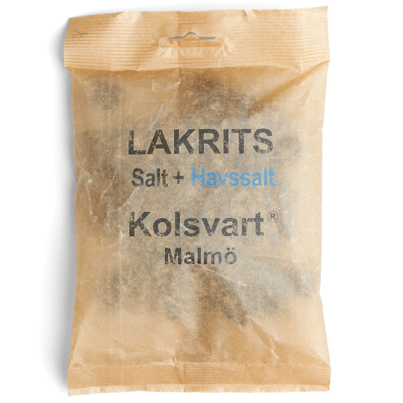Se Kolsvart Salt + havsalt-lakrids, 120 g ✔ Kæmpe udvalg i Kolsvart ✔ Meget billig fragt og hurtig levering: 1 - 2 hverdage - Varenummer: KTO-101310 og barcode / Ean: &
