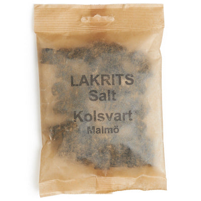 Se Kolsvart Salt lakrids, 120 g ✔ Kæmpe udvalg i Kolsvart ✔ Meget billig fragt og hurtig levering: 1 - 2 hverdage - Varenummer: KTO-101010 og barcode / Ean: '7350010277347 på lager - Udsalg på Lakrids Spar op til 59% - Over 1124 kendte brands på udsalg
