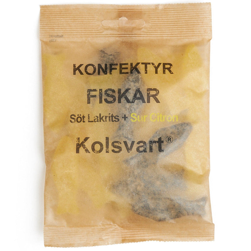 Se Kolsvart Søs + Syrlig citron, 120 g ✔ Kæmpe udvalg i Kolsvart ✔ Meget billig fragt og hurtig levering: 1 - 2 hverdage - Varenummer: KTO-205110 og barcode / Ean: &