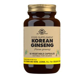 Se Solgar Korean Ginseng - 50 kap ✔ Kæmpe udvalg i Solgar - Køb online på udsalg og tilbud lige nu ✔ Billig fragt og hurtig levering - Varenummer: Helsegrossisten-55852 og 33984039605 på lager - Udsalg på Sundhed > Energi > Spar helt op til 79% - Kæmpe udsalg på over 739 mærker