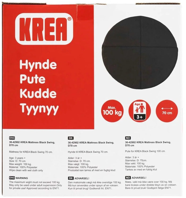 Se KREA Redegynge Hynde 70 cm (kun hynde) ✔ Kæmpe udvalg i Krea - Køb online på udsalg og tilbud lige nu ✔ Meget billig fragt og hurtig levering - Varenummer: MMAction-17242902 og 5707152044054 på lager - Udsalg på Gynger og legeplads tilbehør Store besparelser – op til 67% - Et af Danmarks største udvalg – 2.739+ mærker