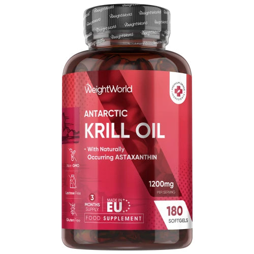 Se Krill Omega-3 Olie ✔ Kæmpe udvalg i WeightWorld - Køb online på udsalg og tilbud lige nu ✔ Billig fragt • Hurtig levering - Varenummer: WeightWorld-40871 og 5056128111222 på lager - Udsalg på Astaxanthin Spar helt op til 73% - Kæmpe udsalg på over 739 mærker