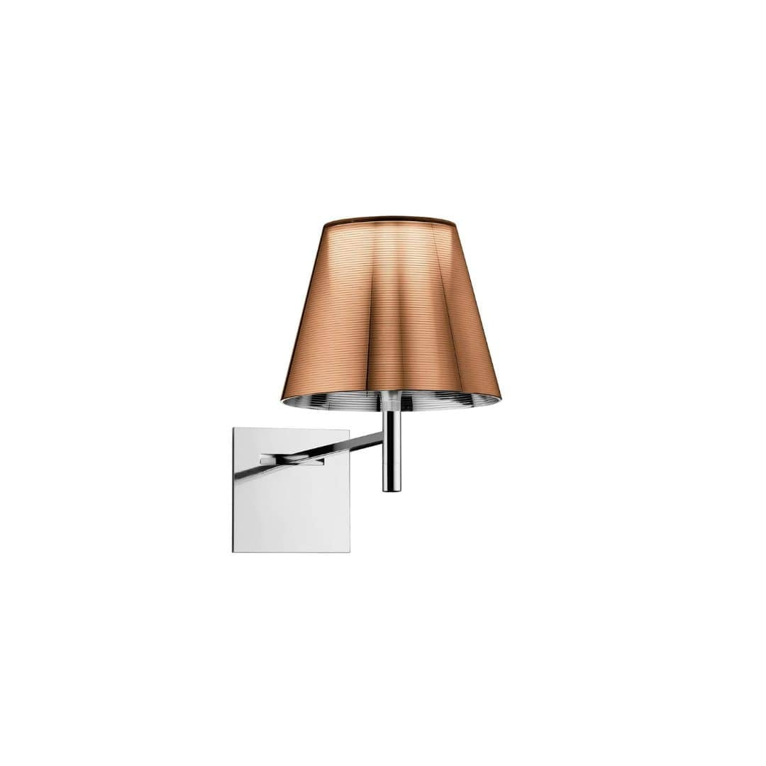 KTribe W væglampe i bronze fra Flos designet af Philippe Starck