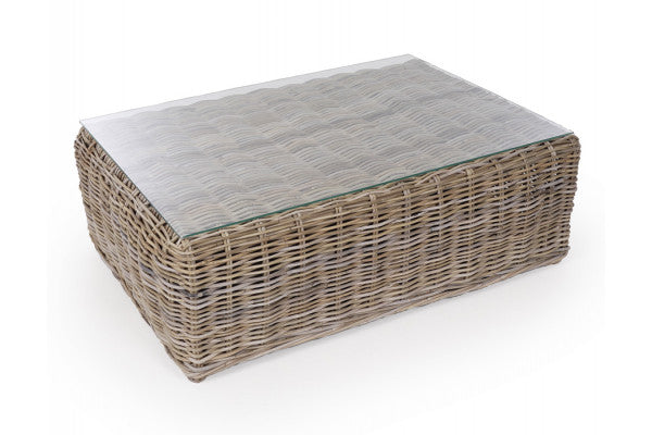 Se Kubu Sofabord m/glasplade - Naturrattan ❤ Hurtig levering til lave fragtpriser - Varenummer: Havemøbelland-DK2540 - Udsalg på INDEMØBLER - Kurve og kurvemøbler Store besparelser – op til 77% - Store besparelser på over 2.281 brands