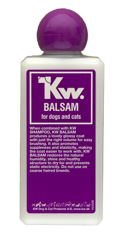 Flaske KW Balsam, 200 ml, til pelspleje