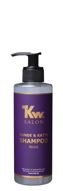 Flaske med KW Salon Neutral shampoo, 300 ml