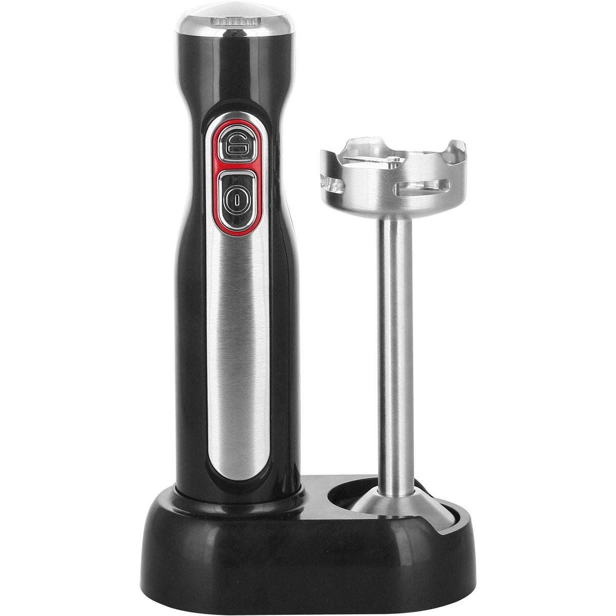 Hâws SBT100 ledningsfri stavblender med beholder i sort og rustfrit stål